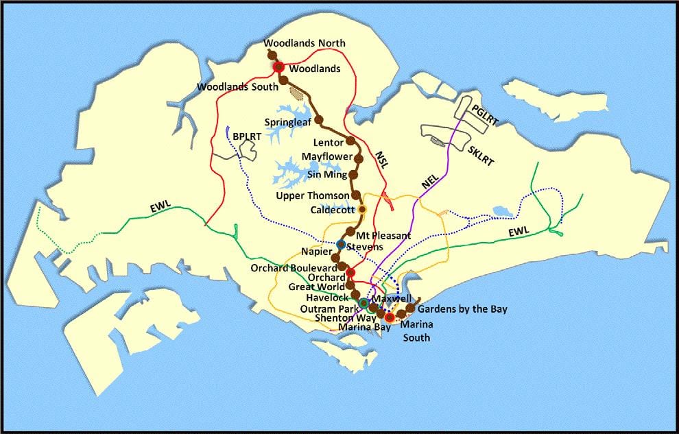 lta mrt χάρτης