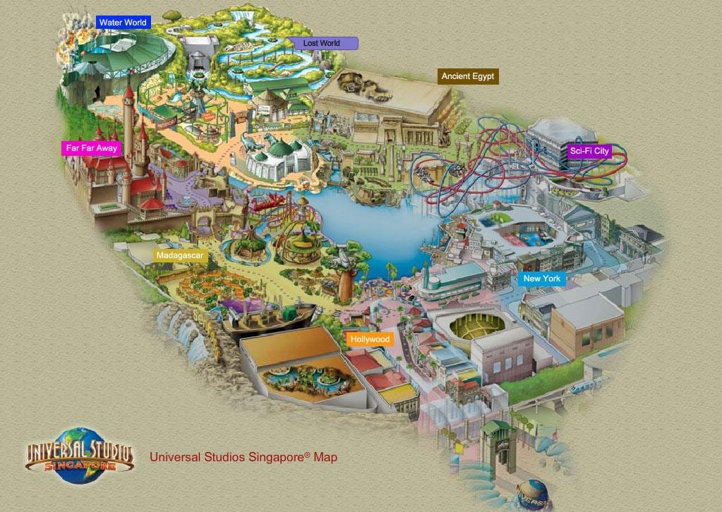 resorts world sentosa χάρτης