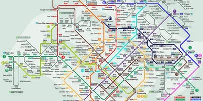 Lrt χάρτη Σιγκαπούρη