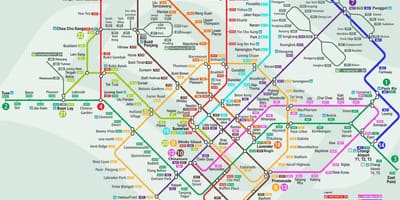 Smrt Σιγκαπούρη εμφάνιση χάρτη