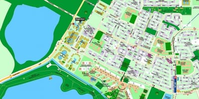 Χάρτης της tampines Σιγκαπούρη